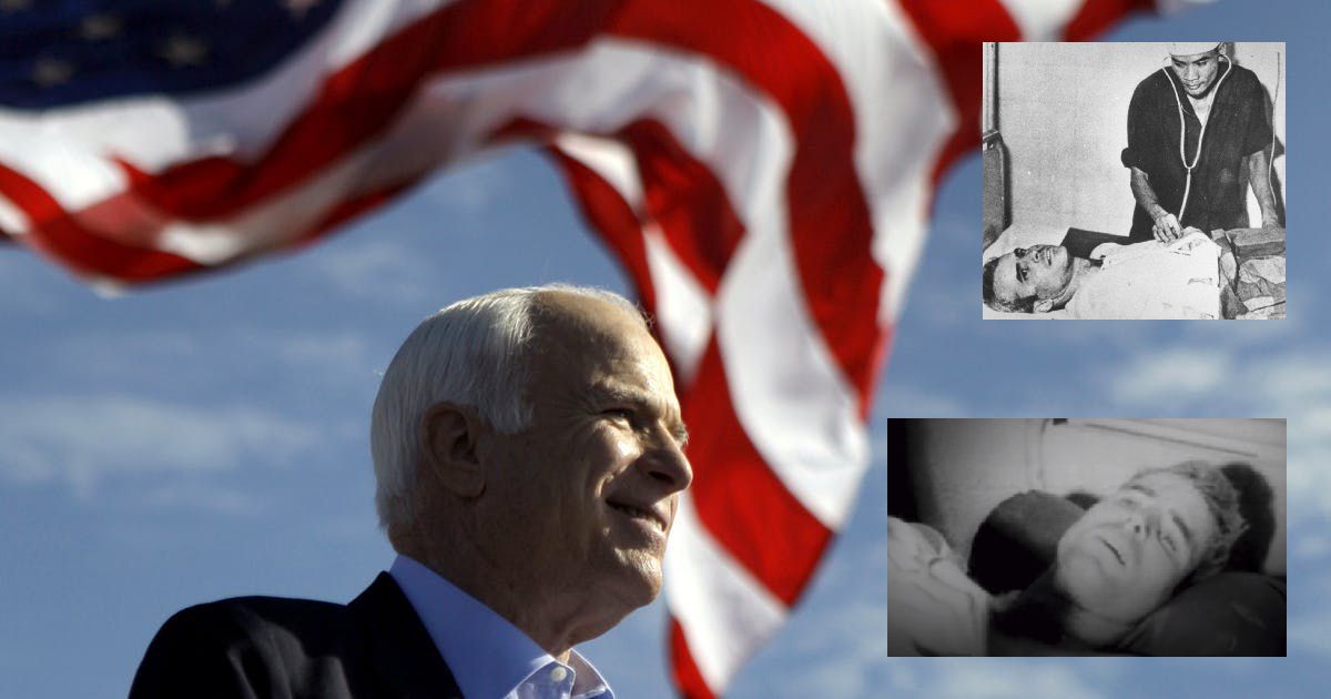 U qëllua, pastaj u kap dhe u burgos: Historia rrëqethëse dhe pamje të rralla në të cilat shihet John McCain, si një i burgosur lufte në Vietnam (Foto/Video)