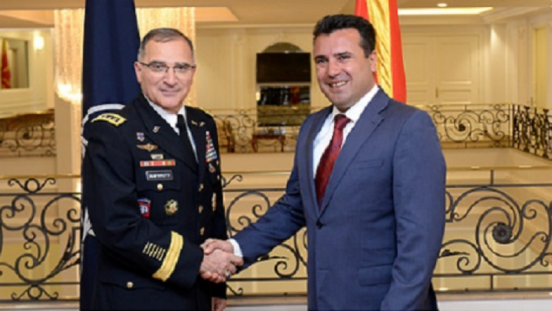Zaev-Scaparrotti: Anëtarësimi në NATO mundëson të ardhme me perspektivë për Maqedoninë