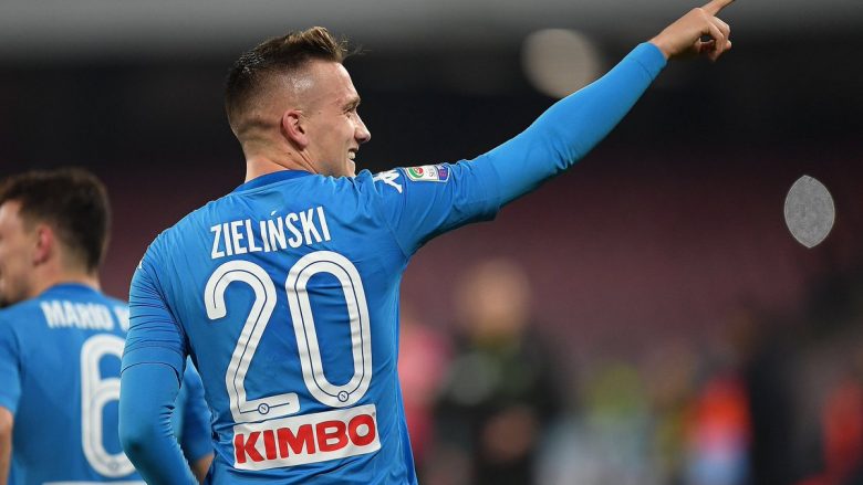 Napoli barazon ndaj Milanit me golin e Zielinskit