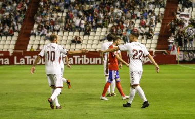 Manaj vazhdon me gola në Spanjë, i shënon edhe Zaragozas