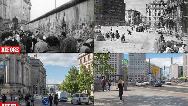 Para dhe pas, imazhe që dëshmojnë se sa shumë ka ndryshuar Berlini gjatë 100 viteve të fundit (Foto)