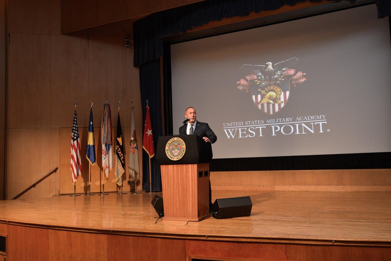 Haradinaj në Akademinë Ushtarake "West Point" Lidershipi dhe Ushtria