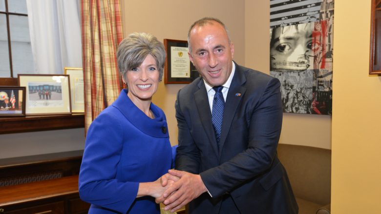 Haradinaj vlerëson rolin e Iowas në ndërtimin e shtetit të Kosovës