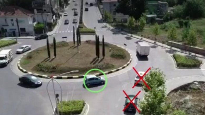 Policia edhe me ‘dron’ kundër shkelësve të rregullave në komunikacion (Video)