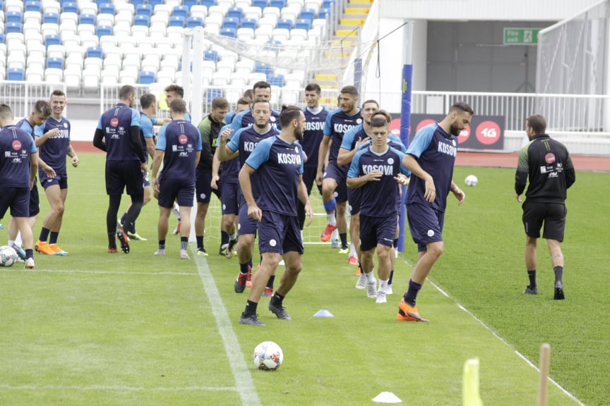 Kosova dhe Ishujt Faroe sot mbajnë stërvitjet e fundit para ndeshjes së rëndësishme
