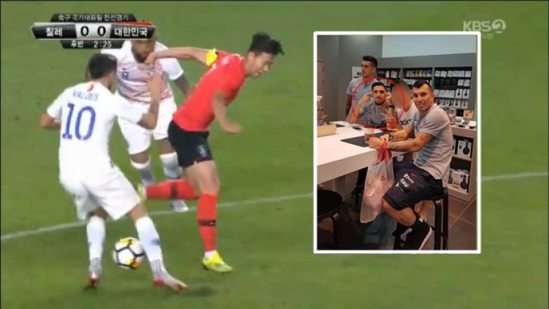 Son turpëron lojtarin kilian i cili para ndeshjes bëri një gjest racist