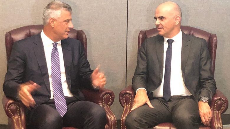 Thaçi takoi presidentin e Zvicrës, Alain Berset