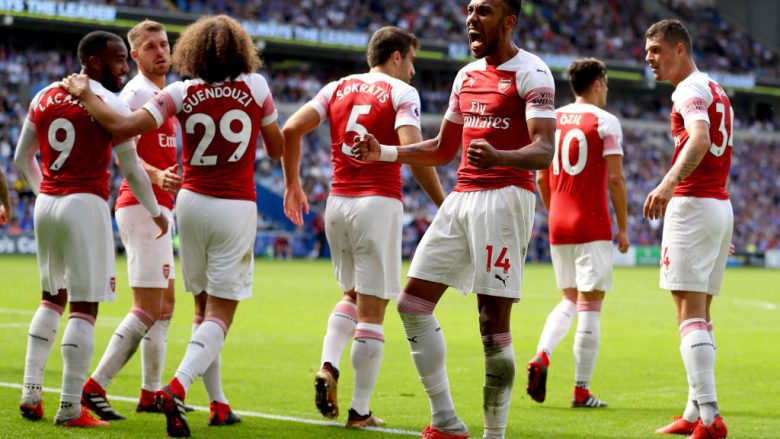 Arsenali fiton në udhëtim te Cardiff Cityn, Mustafi shënon golin e parë