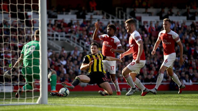 Arsenal 2-0 Watford: Notat e Xhakës, Mustafit dhe të tjerëve