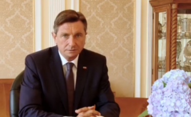 “Kryetari i Sllovenisë Borut Pahor bën ‘tifo’ për referendumin e 30 shtatorit” (Video)