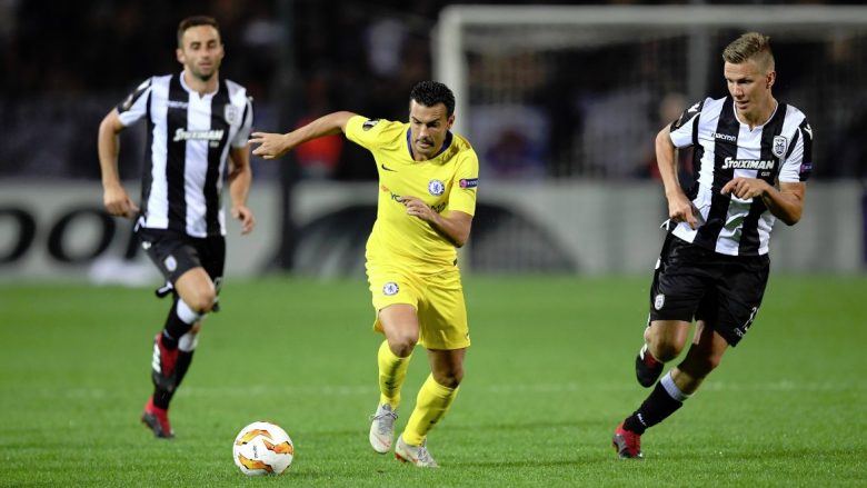 PAOK 0-1 Chelsea, notat e lojtarëve: Shkëlqejnë Willian dhe Pedro Rodriguez