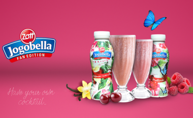 Jogobella Drink Fan Edition – Shijoni freskinë e jogurtit në formë të pijes