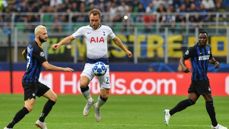 Zhbllokohet sfida Inter-Tottenham, shënon Eriksen