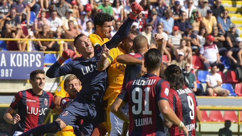 Fitorja e parë sezonale e Bolognas së Xhemailit vjen kundër Romës