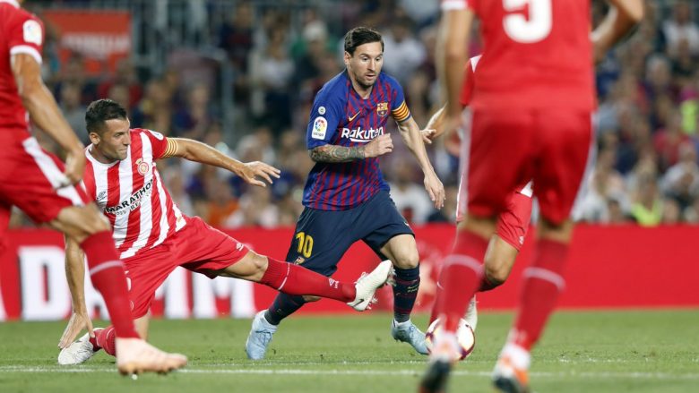 Girona ia merr pikë e para sezonale Barçës