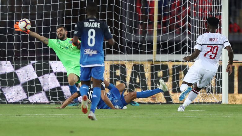 Notat e lojtarëve, Empoli 1-1 Milan: Portieri vendas lojtar i ndeshjes