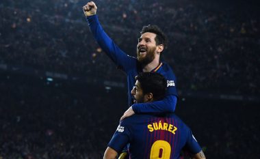 Suarez: Messi meriton më shumë trofe të Ligës së Kampionëve sesa ka