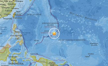 Ishulli Guam tronditet nga tërmeti