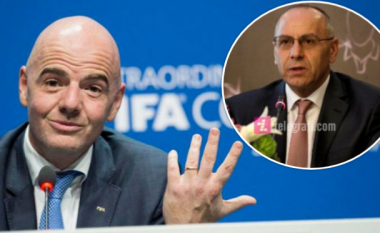 Presidenti i FIFA-s, Infantino fton në takim presidentin Ademi