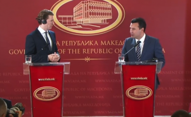 Kurz: Qytetarët e Maqedonisë të përkrahin marrëveshjen me Greqinë në referendum (Video)