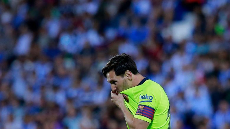 Notat e lojtarëve: Leganes 2-1 Barcelona, megjithatë Messi ndër më të mirët