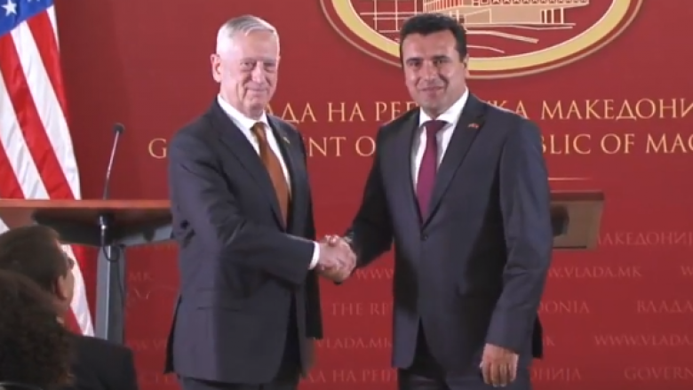 Mattis: SHBA do të vazhdojë ta mbështesë Maqedoninë (Video)