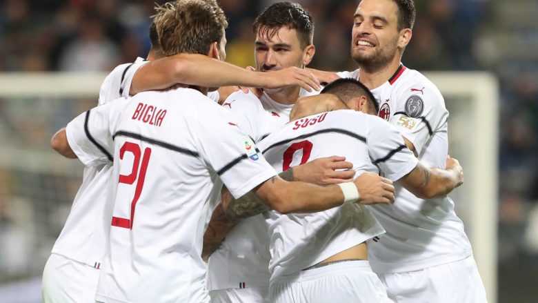 Milani i rikthehet fitores duke ndërprerë serinë e mirë të Sassuolos