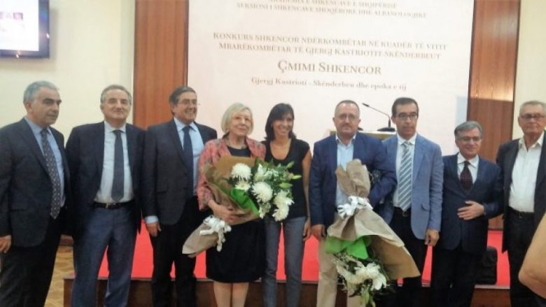 Aurel Plasari dhe Lucia Nadin, fitues të çmimit për Skënderbeun