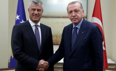 Thaçi merr mbështetje nga Erdogani për Interpol dhe shtim të njohjeve