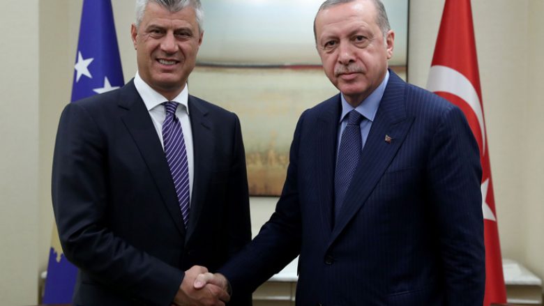 Thaçi merr mbështetje nga Erdogani për Interpol dhe shtim të njohjeve