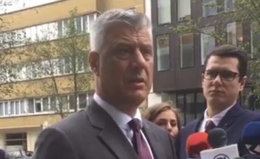 Thaçi para takimeve në Bruksel: Fazë e re e dialogut Kosovë-Serbi, marrëveshja ka kuptim vetëm me njohje reciproke (Video)