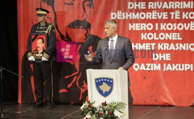 Thaçi: Ahmet Krasniqi bëri mobilizimin e të gjithëve për liri