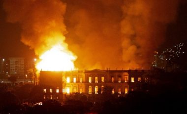 Zjarri shkatërron Muzeun Kombëtar të Rios