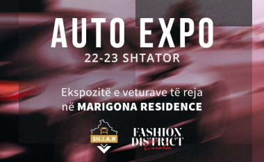 Rikthehet Auto Expo në Çarshia Fashion District në Marigona Residence