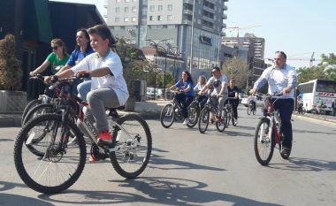 Dita Ndërkombëtare pa makina në Prishtinë shënohet me biçikleta