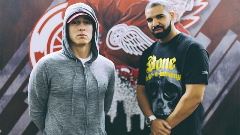 Eminem mohon se i bëri diss Drake në “Kamikaze”