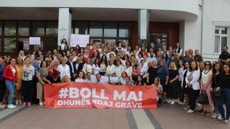 Gratë e Gjilanit kërkojnë të ndalet dhuna ndaj grave dhe fëmijëve