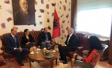Ahmeti, Dërguti dhe Ymeri takojnë Edi Ramën, flasin për zhvillimet në Kosovë