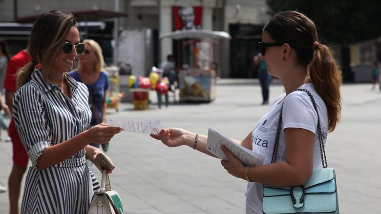 Fushata për liberalizimin e vizave në Prizren dhe Mitrovicë