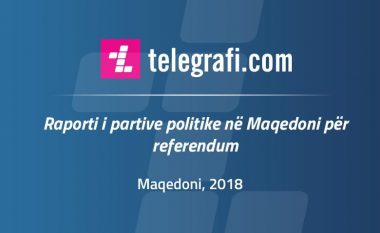 Raport për aktivitetet e partive politike në kuadër të fushatës së referendumit të 30 shtatorit