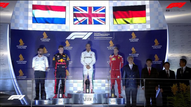 Hamilton triumfon në Singapor, i afrohet edhe më shumë titullit në F1