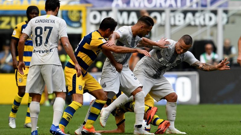Interi befasohet në shtëpi, mposhtet nga Parma