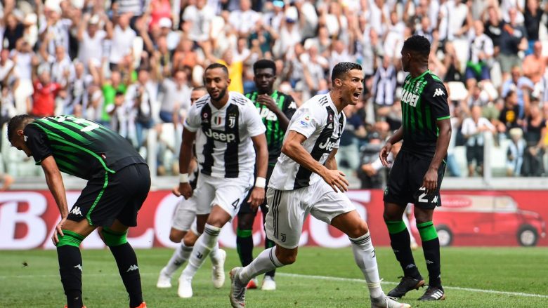 Juventusi merr fitoren e katërt radhazi, Ronaldo ia bënë ‘sefte’ golit edhe në Serie A