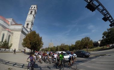 Të premtën me biçikleta bllokohen rrugët e Prishtinës