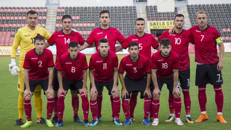 Spanjë U21 – Shqipëri U21, formacionet zyrtare