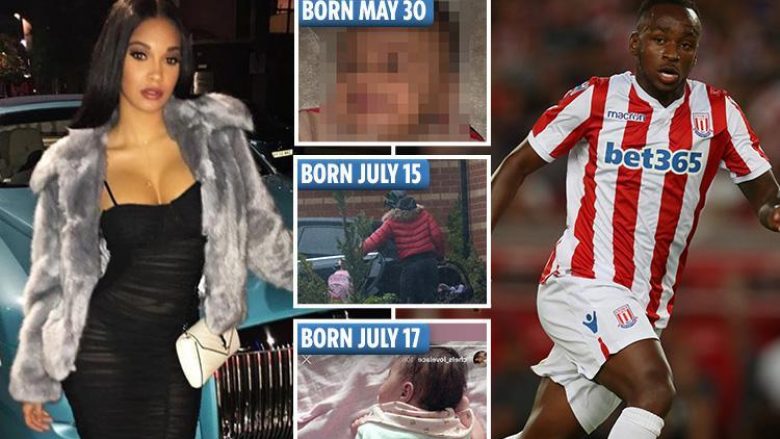 Futbollisti Saido Berahino bëhet tri herë baba brenda gjashtë javëve