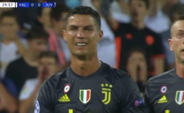 Ronaldo ndëshkohet me të kuq në debutimin me Juven në LK