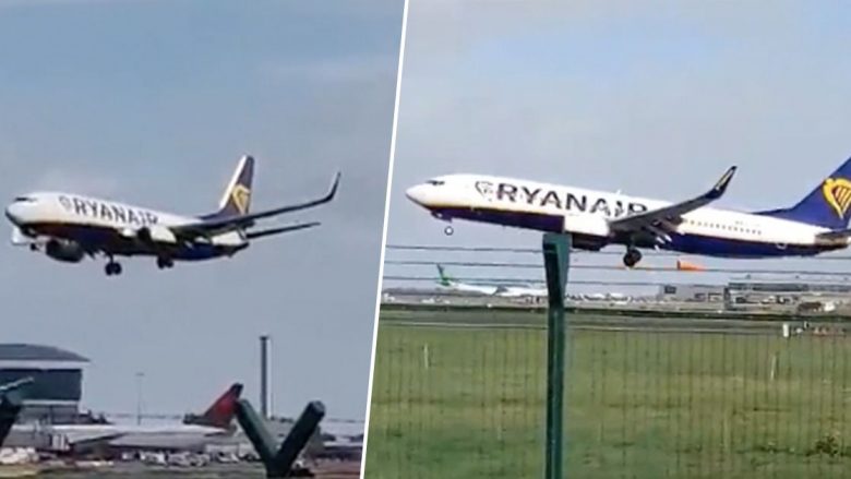 Erërat e fuqishme, aeroplani dështon të aterrojë – piloti u desh të merrte “vendimin e sekondave të fundit” (Video)