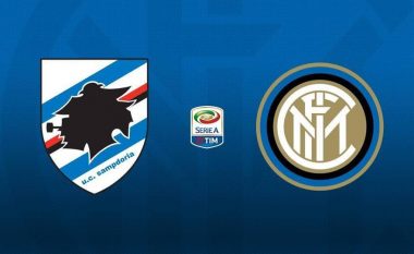 Sampdoria – Inter, formacionet zyrtare