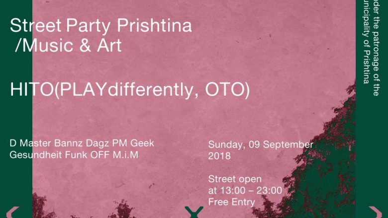 Thirrje për artistë dhe inovatorë për “Street Party Prishtina”